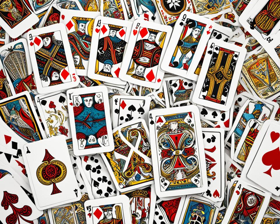poker and tarot card decks