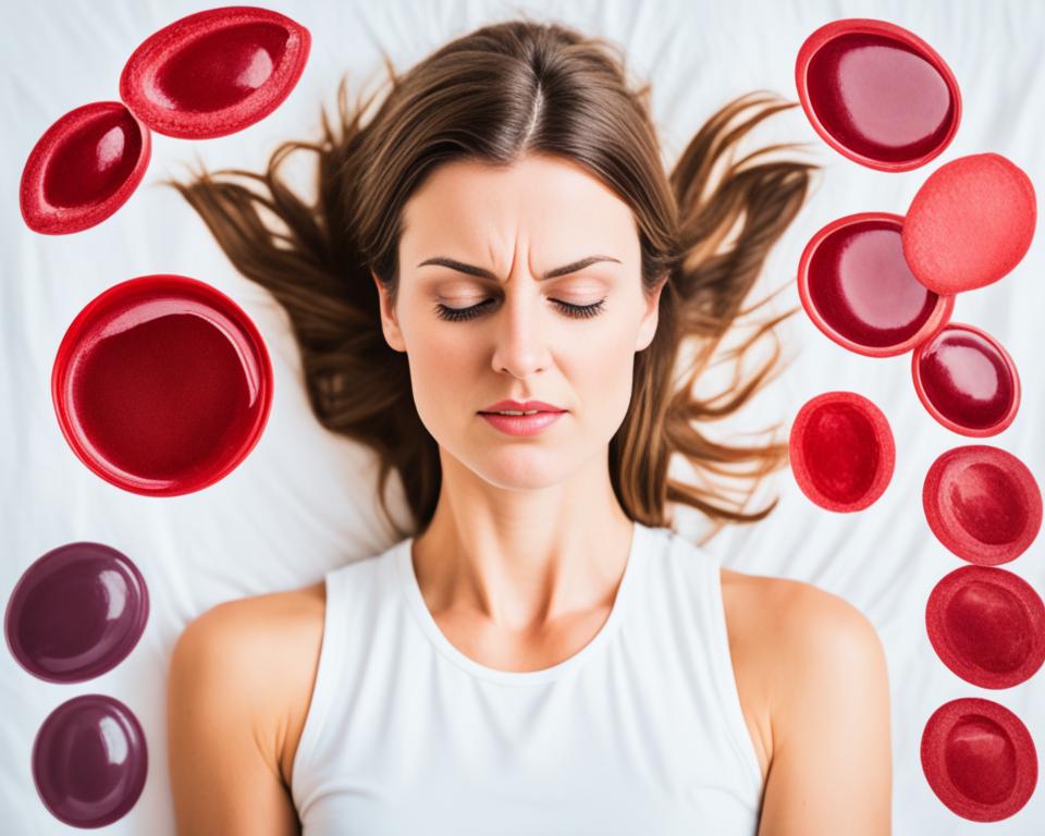 amenorrhea and anemia