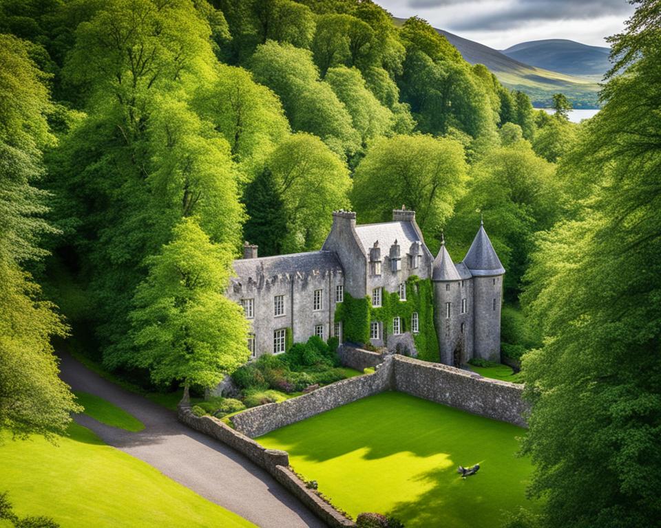 Castle Leoch’s Garden: A Highland Paradise