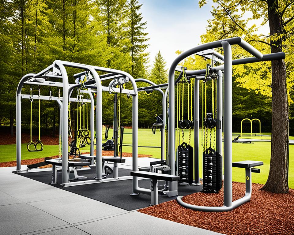 outdoor fitness equipment