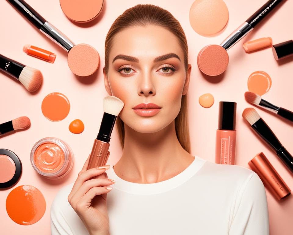 peach lipstick makeup trends